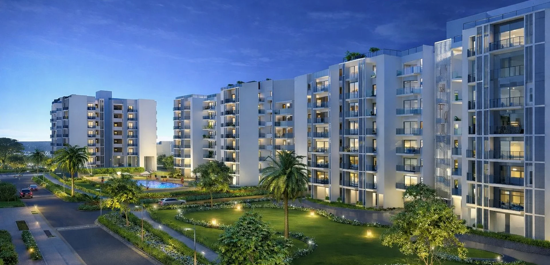 Godrej Crown Residences – Tower View, Godrej Golf Links Greater Noida