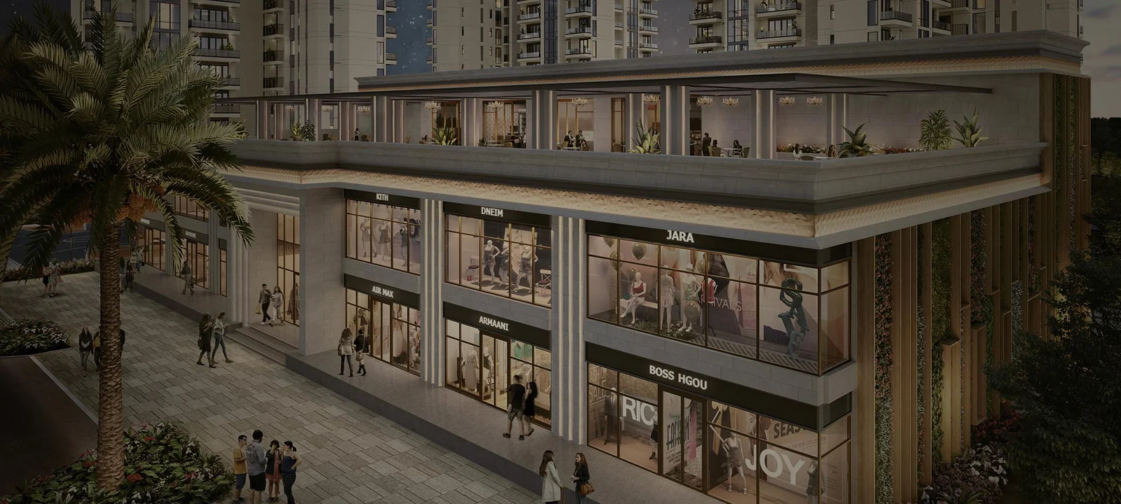 Retail frontage at ACE Starlit