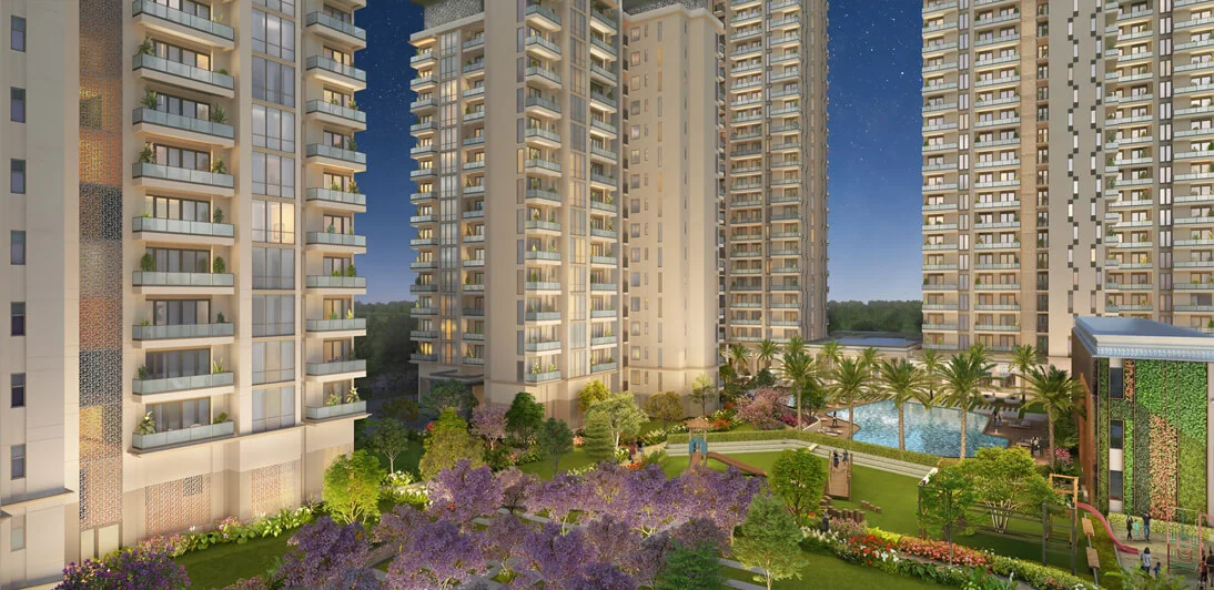 ACE Starlit towers and landscaping
