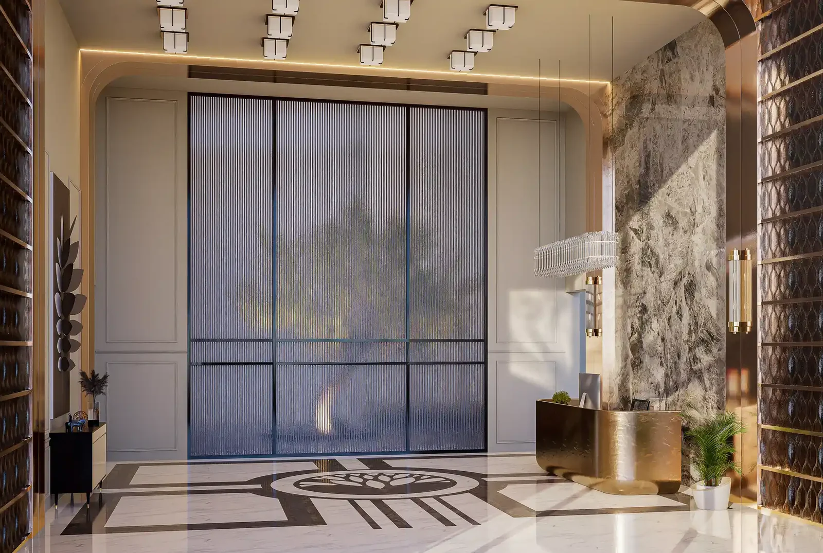 The lobby at ACE Terra