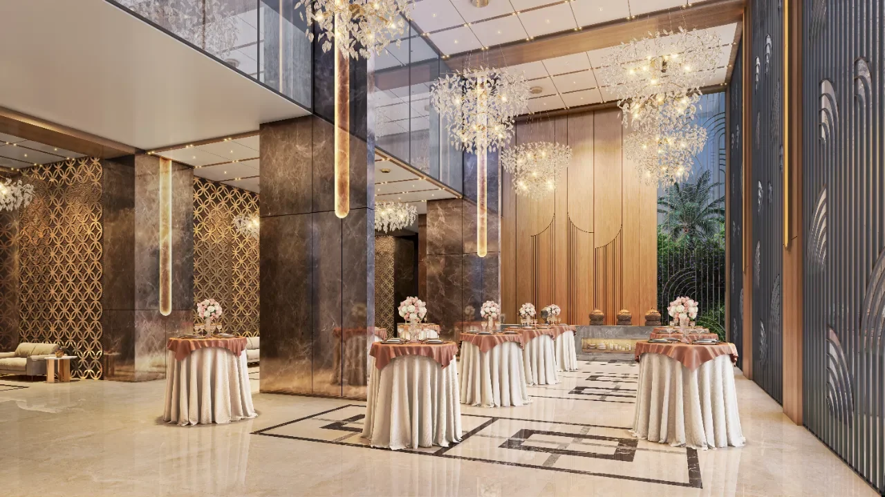 The banquet hall at ACE Verde
