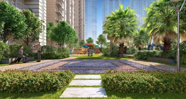 Central garden at CRC Joyous