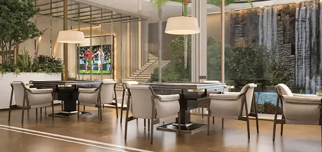 Club lounge at CRC Maesta