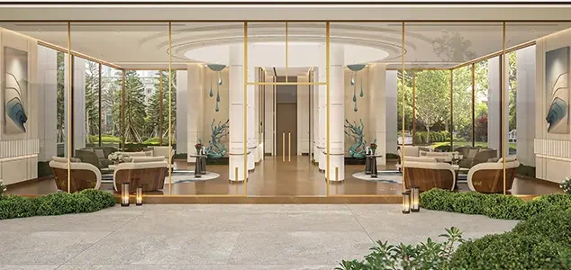 Clubhouse pavilion at CRC Maesta