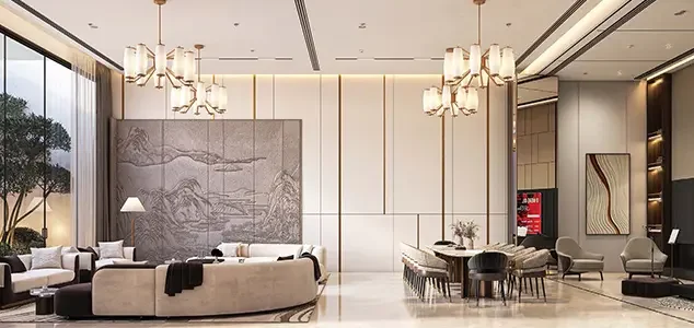 Entrance lobby at CRC Maesta