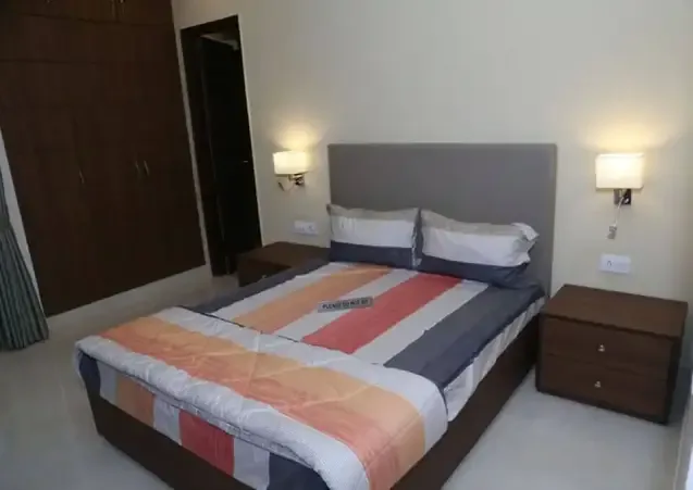 Bedroom in the CRC Sublimis sample flat