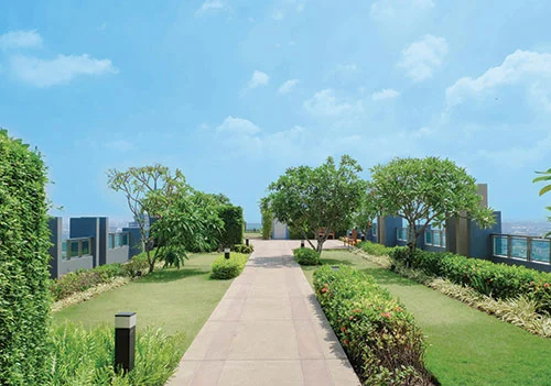 Walking track on The Orbit skywalk at The Islands by Gaurs