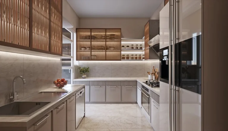 Kitchen at Godrej Majesty