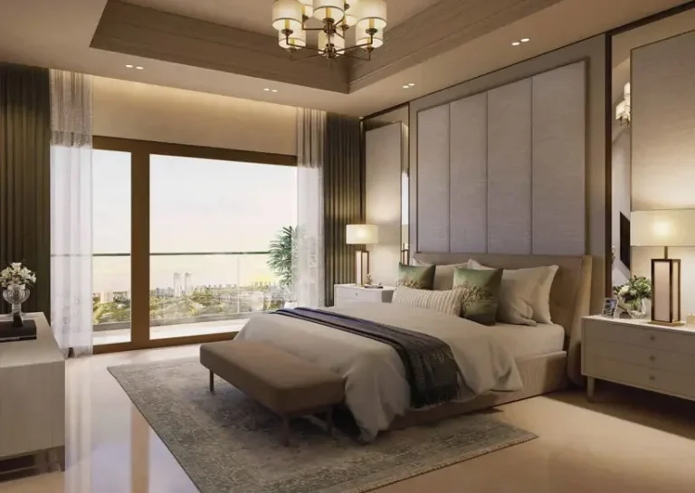 Master bedroom at Legacy by Gaurs