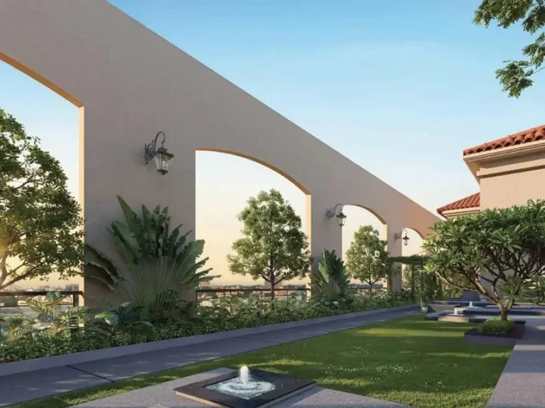 Tree court on the Helix sky walk at Legacy by Gaurs