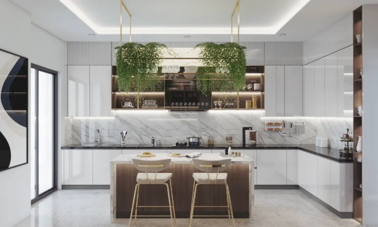 Kitchen at L&T Green Reserve