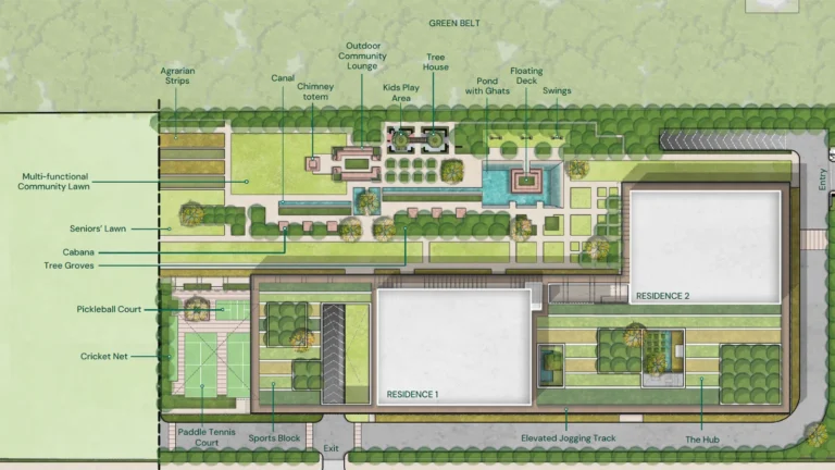 Estate 105 master plan, Sector 105 Noida