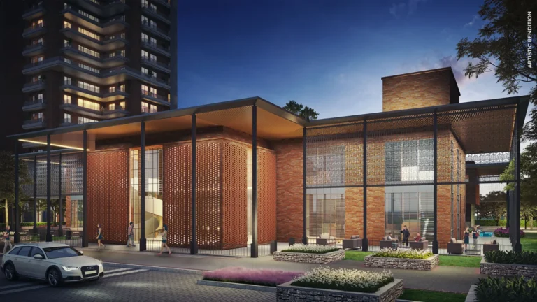 The Hub clubhouse at Estate 128