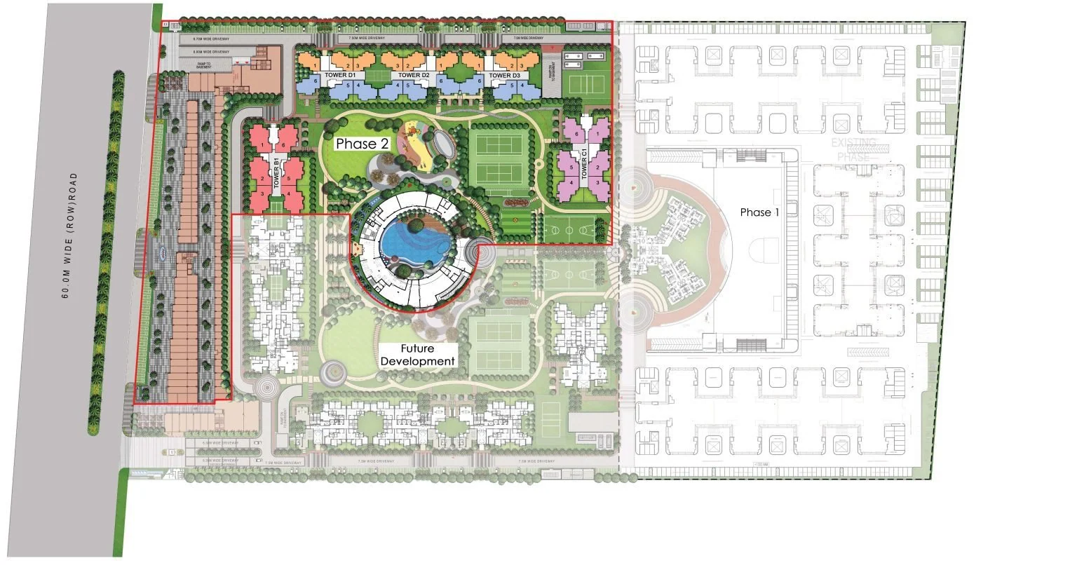 Palm Olympia master plan