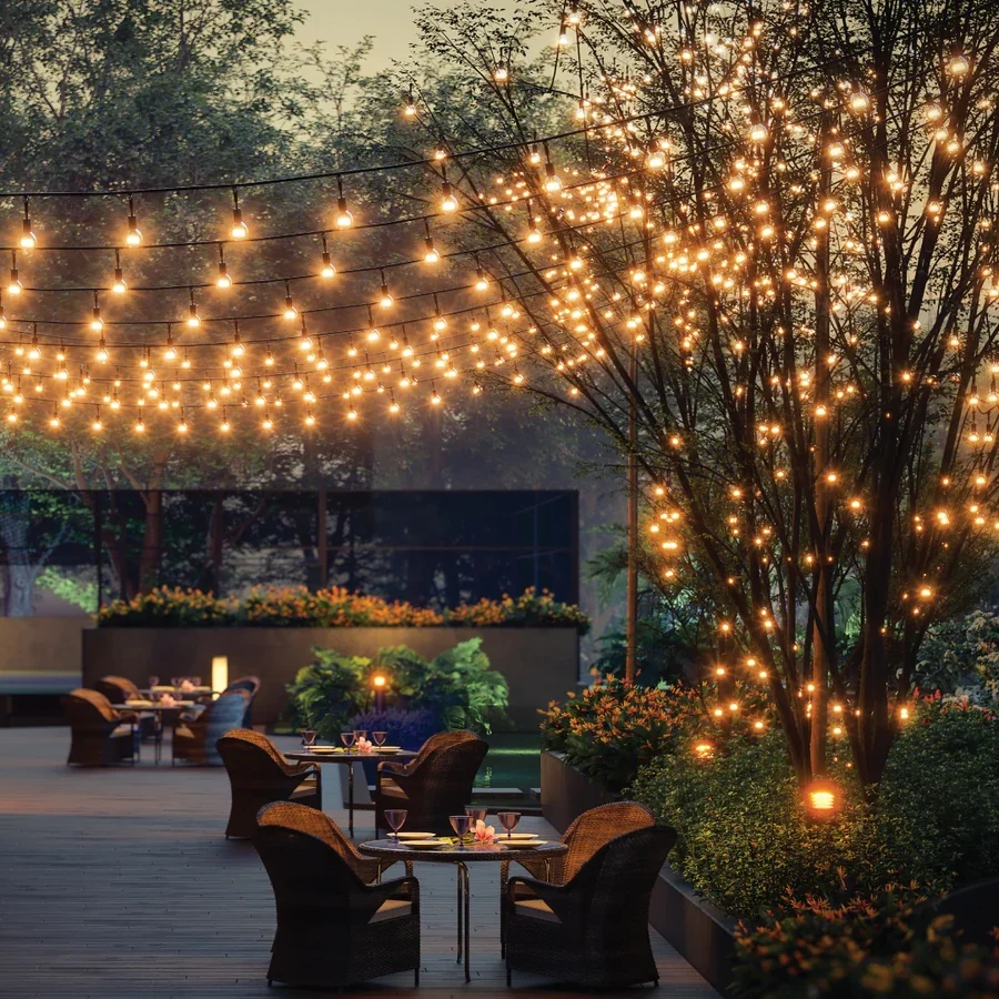 The lit deck at SOBHA Aurum