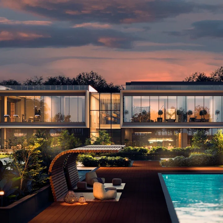 The 35,000 sq ft clubhouse at SOBHA Rivana