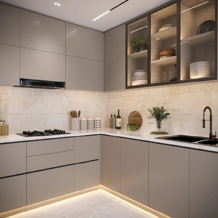 Kitchen at SOBHA Rivana